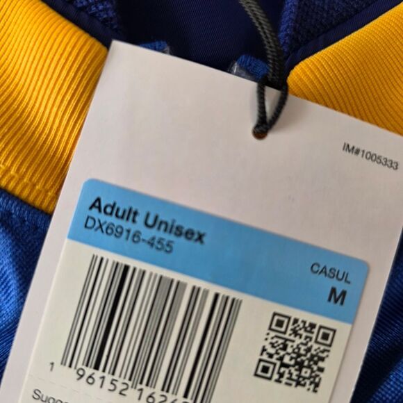 Nike X Ambush Football Bomber Jacket Jersey University Blue Gold LA Rams Men's M - Picture 10 of 12